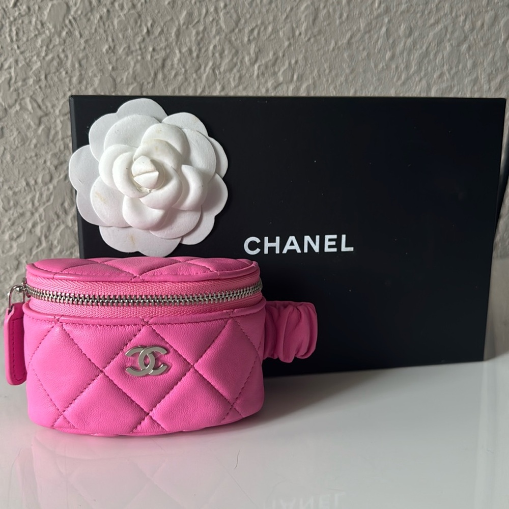 Chanel arm coin purse